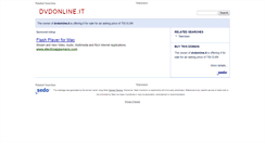 Desktop Screenshot of dvdonline.it
